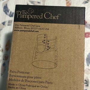 Pampered Chef Pasta Portioner!